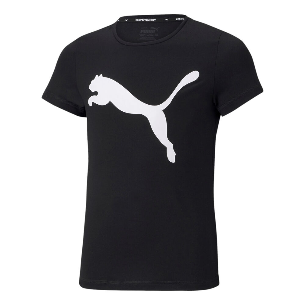 Puma Active T-shirt Filles - Noir , Blanc