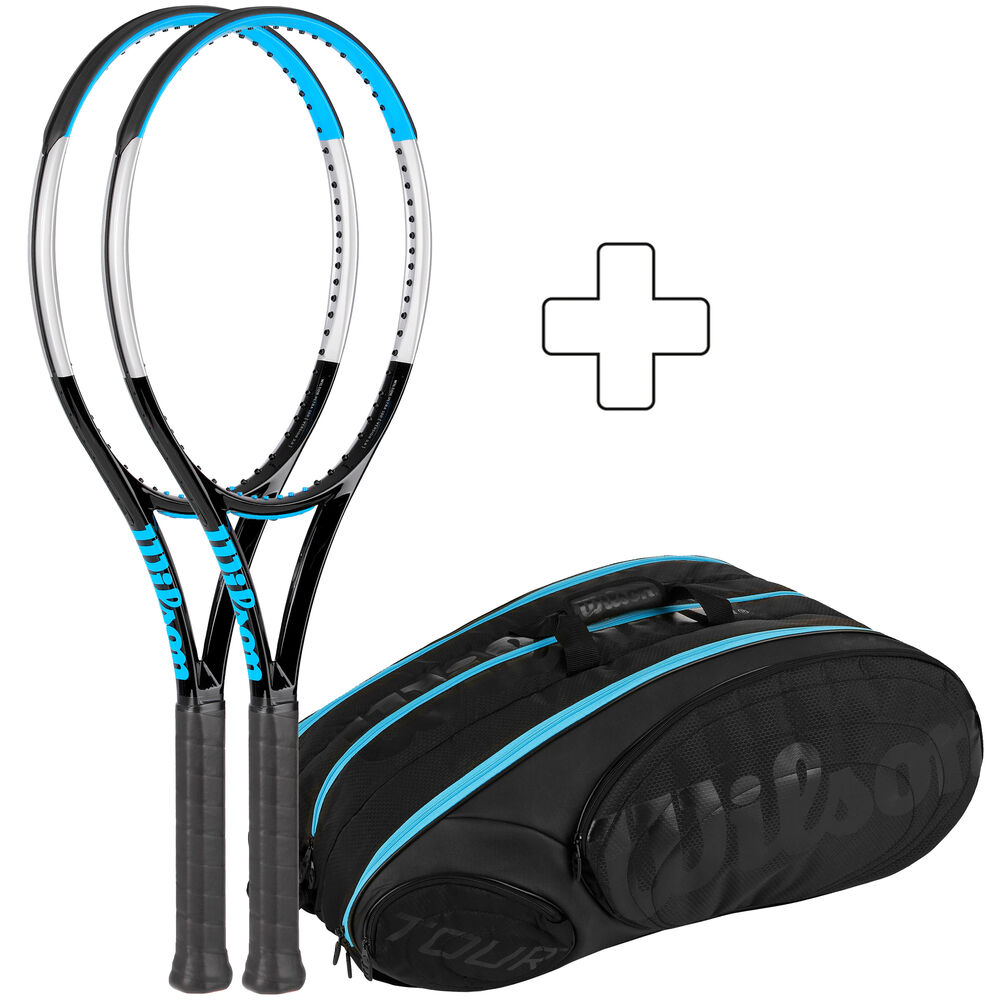 Wilson 2x Ultra 100 V3.0 + Sac De Tennis