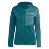 Terrex XPR Light Fleece Veste Running Femmes-Bleu Petrol