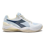 Chaussures de tennis Diadora Diadora Blushield Torneo 3 Chaussures Toutes Surfaces Hommes-Blanc,Bleu