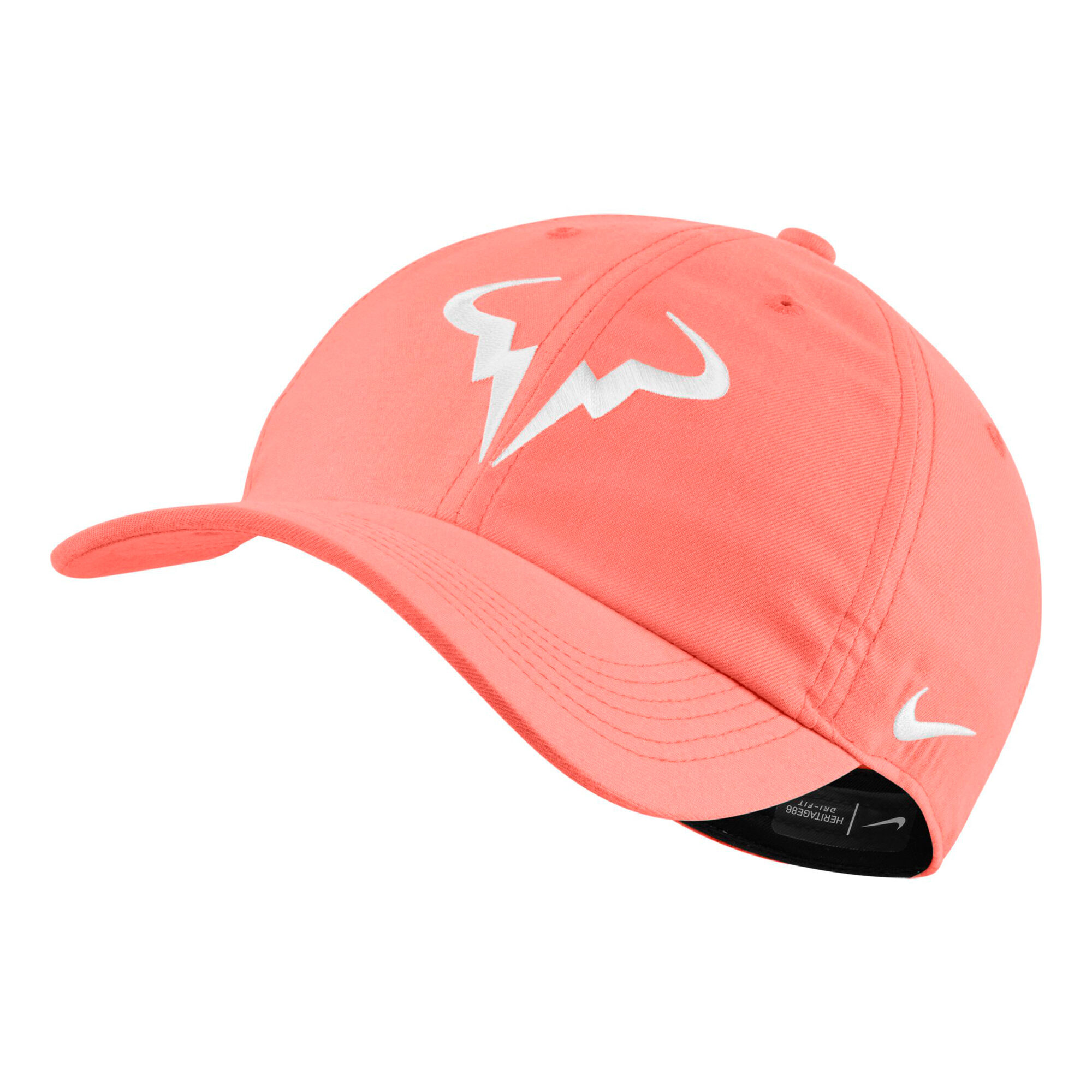 Rafael Nadal AeroBill H86 Casquette - Corail , Blanc