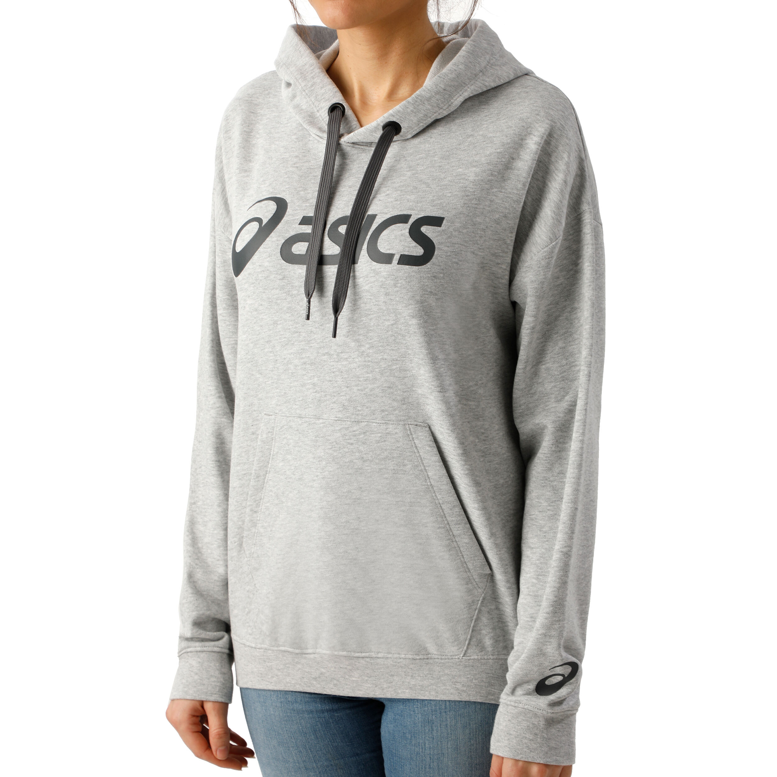 Sweat asics femme gris hotsell