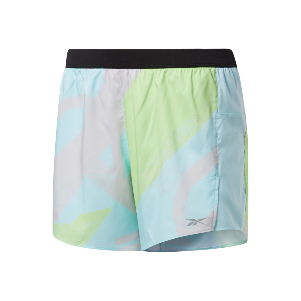 Reebok Regular Elastic 5 In AOP Shorts Femmes - Bleu Clair , Multicouleur