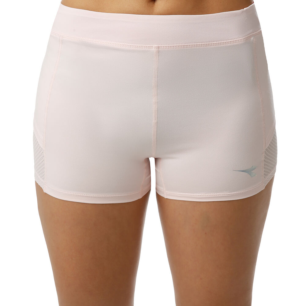 Diadora Pockets Short Avec Poche-balles Femmes - Rosé, Pink