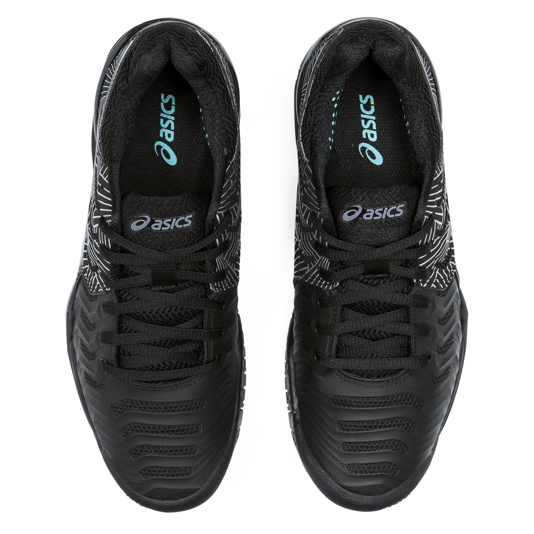 Buy ASICS Gel Resolution 7 Chaussures Toutes Surfaces Femmes Noir Blanc online Tennis Point FR