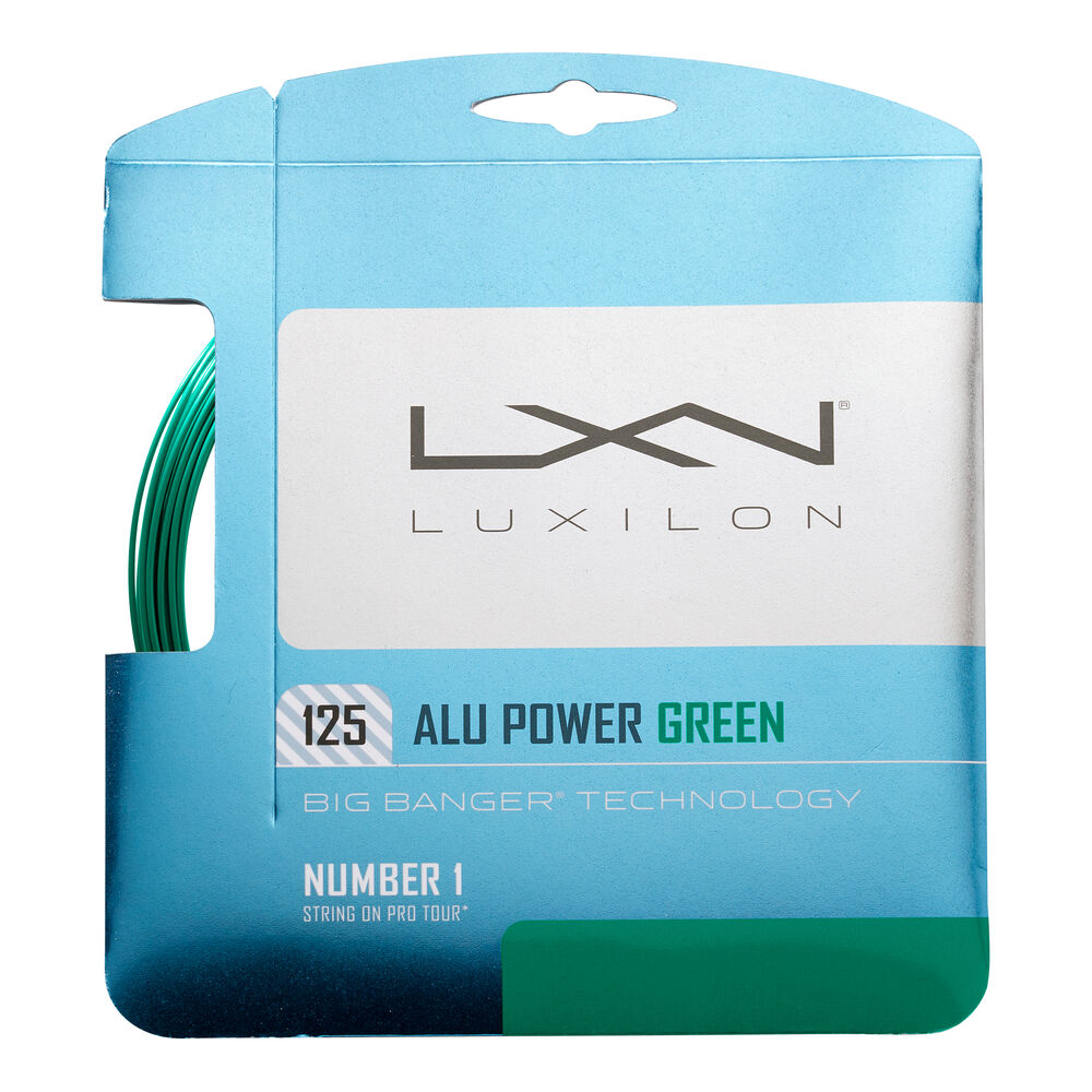 Luxilon Alu Power Cordage En Garniture 12,2m - Vert