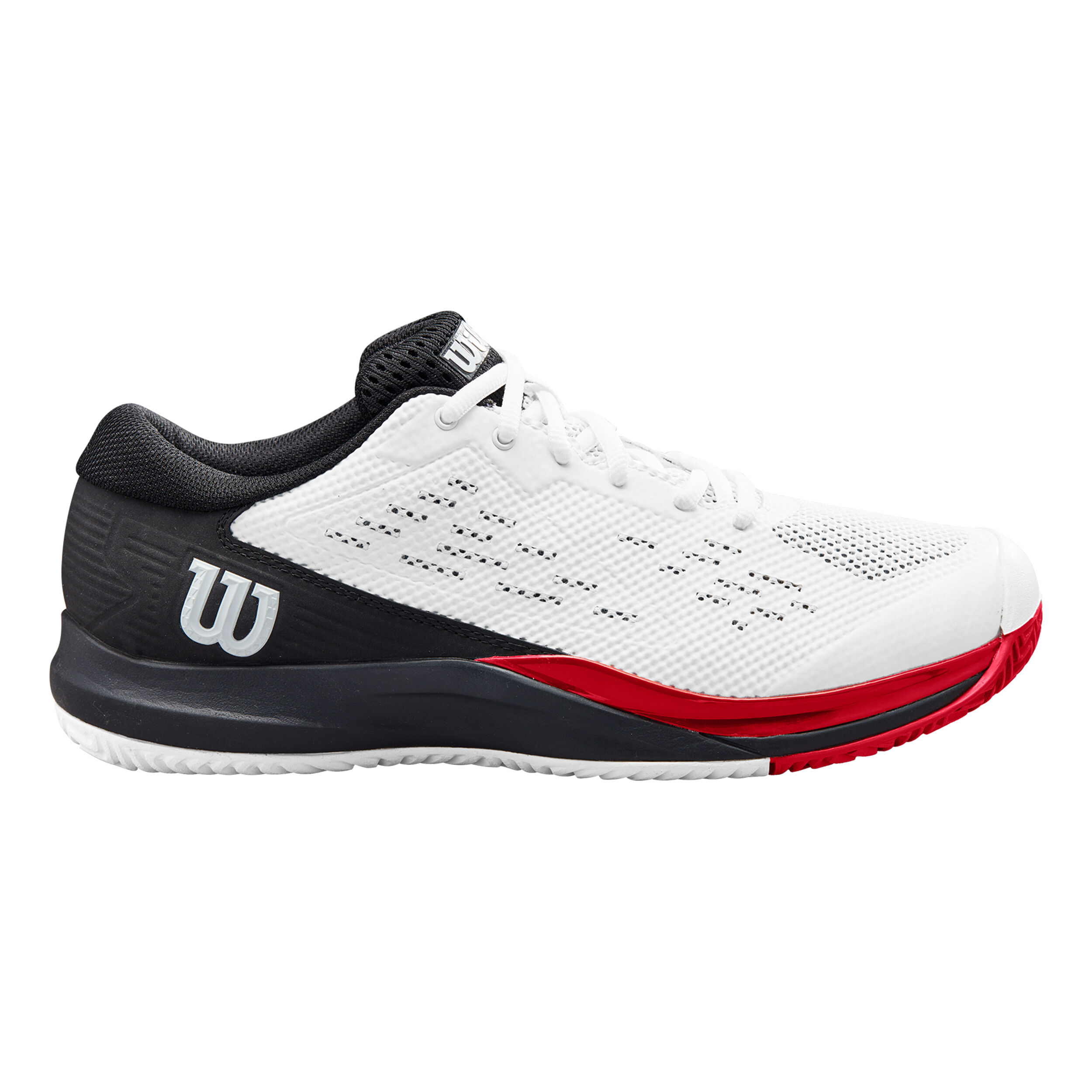 Buy Wilson Rush Pro Ace Chaussures Toutes Surfaces Hommes Blanc Noir online Tennis Point FR