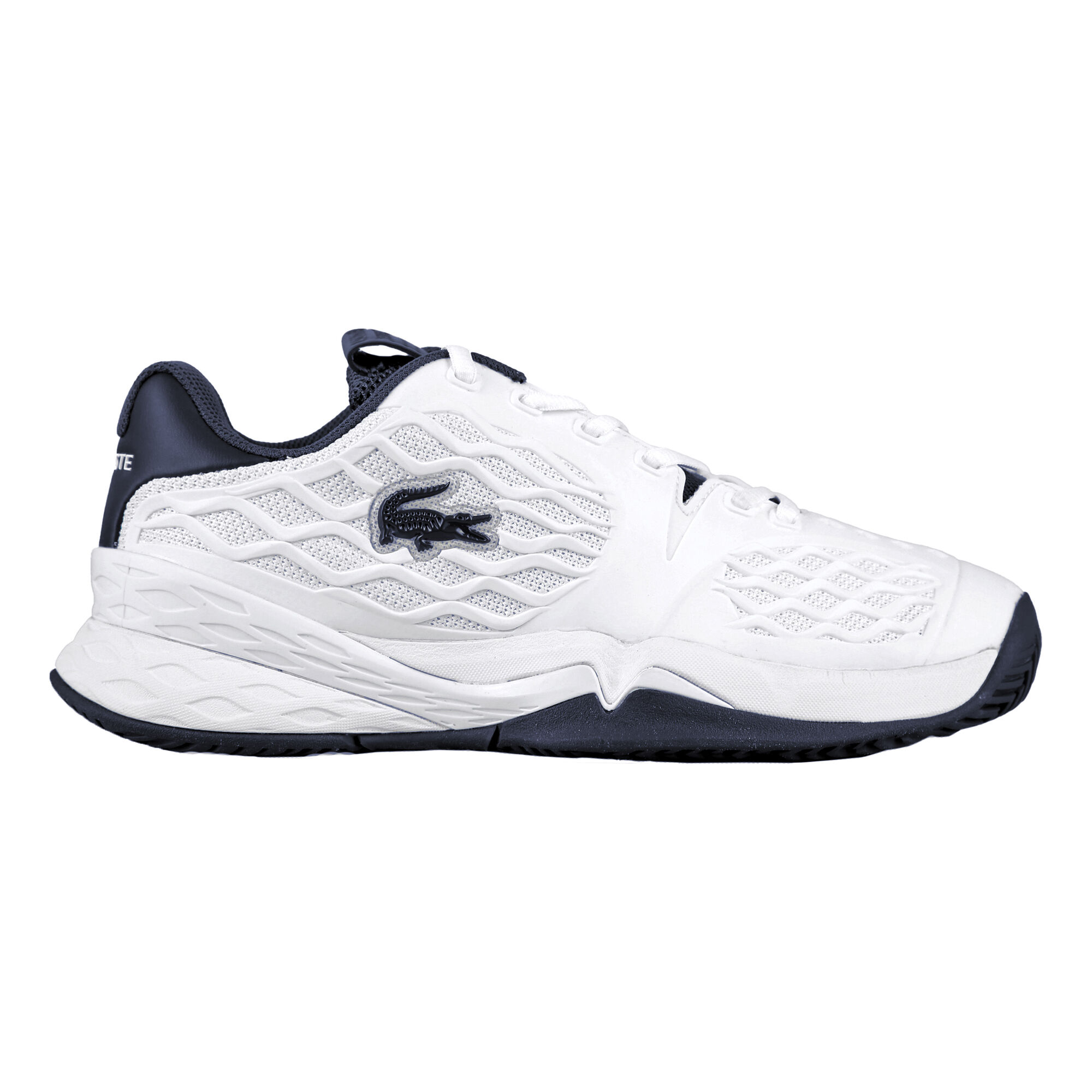 Lacoste Chaussures de Salle LC Scale Hard Court Tennis Homme Blanc