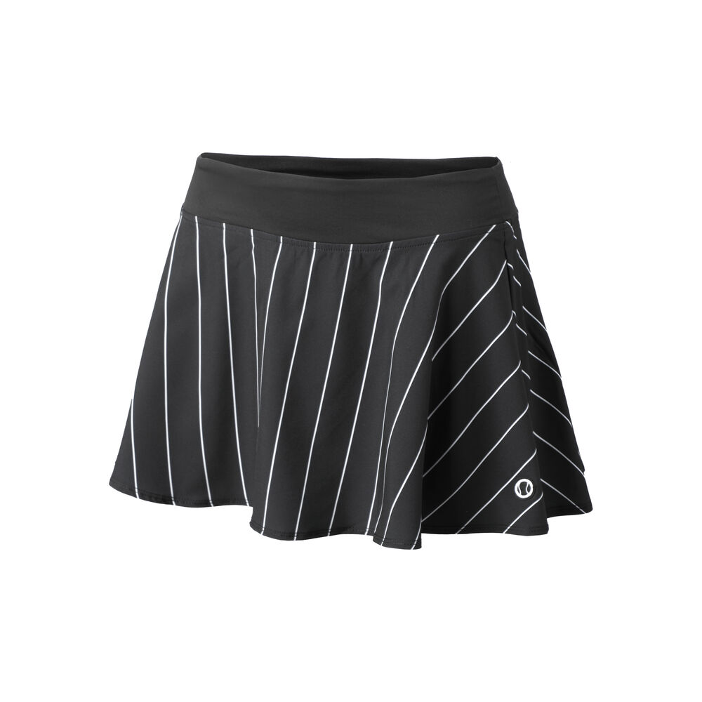 Tennis-Point Stripes Jupe Edition Spéciale Femmes - Noir , Blanc