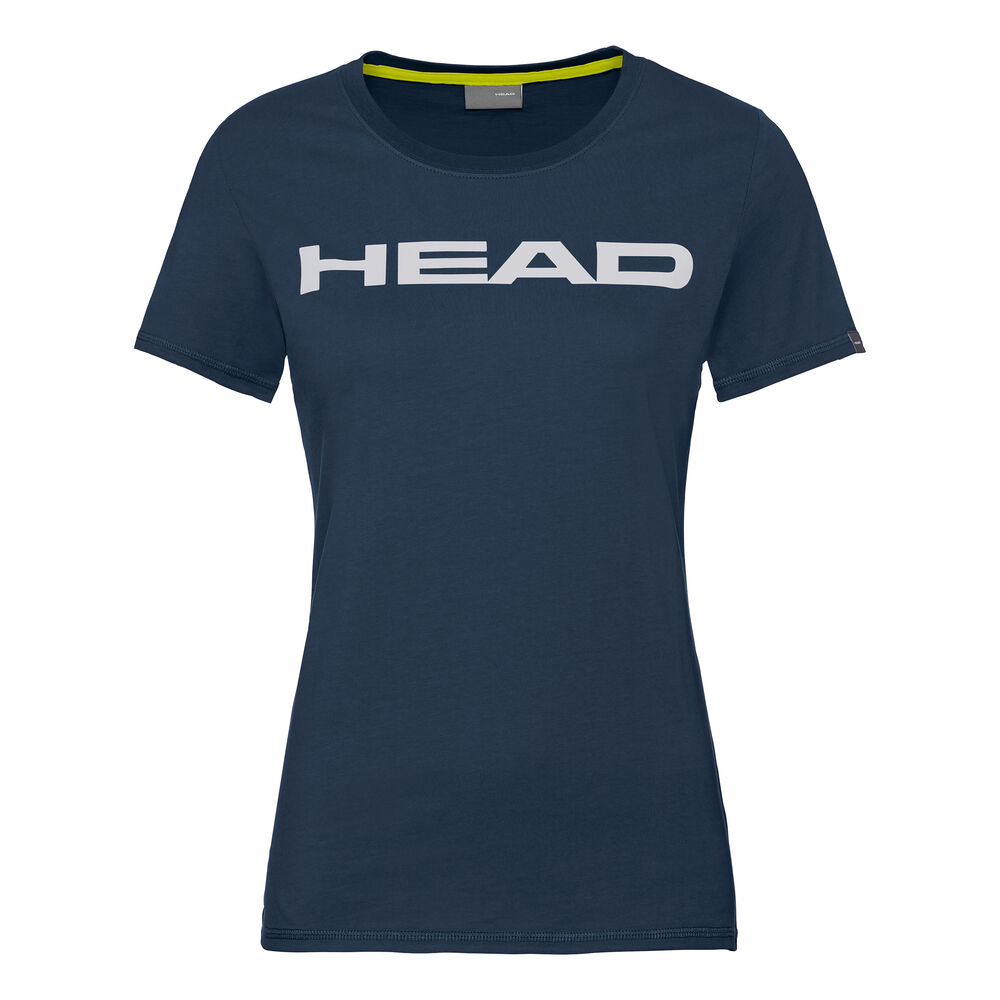 HEAD Club Lucy T-shirt Femmes - Bleu Foncé , Blanc
