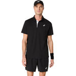 V&ecirc;tements de tennis ASICS ASICS Court Polo Hommes-noir