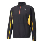 Vêtements Puma Puma Ultraweave Jacket Veste Running Hommes-Noir,Orange