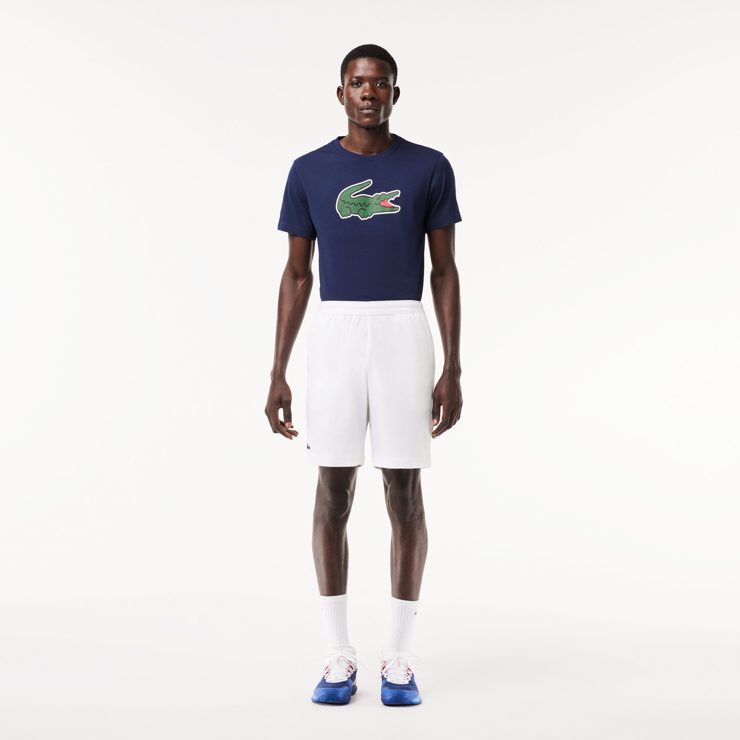 Lacoste shirt and shorts discount