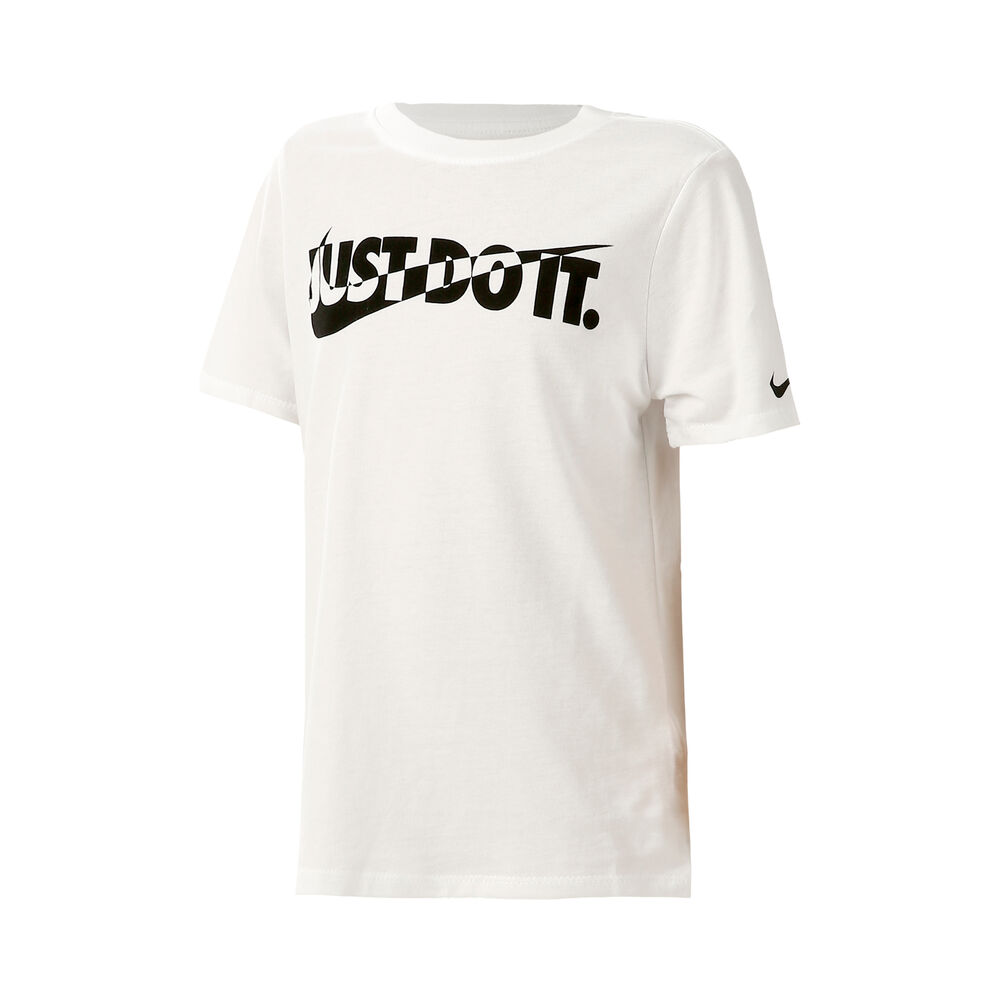 Nike Sportswear Just Do It Swoosh T-shirt Enfants - Blanc , Noir