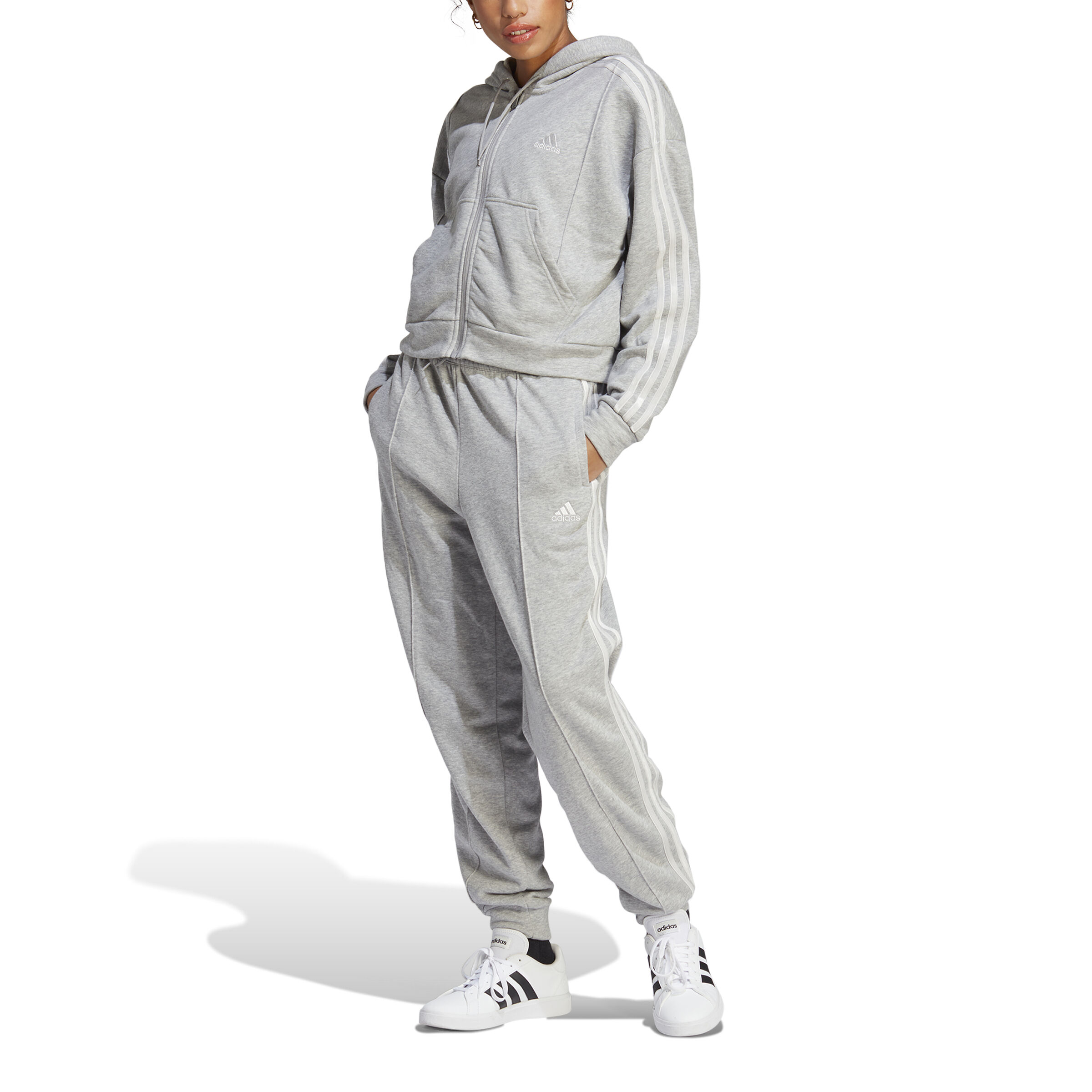 Survetement adidas femme gris shop