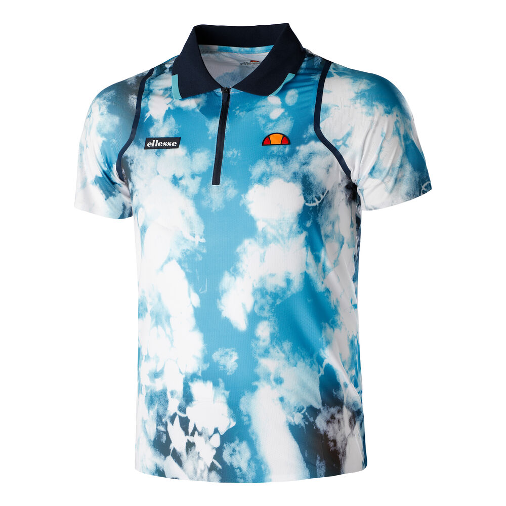 Ellesse Onda Polo Hommes - Bleu , Multicouleur