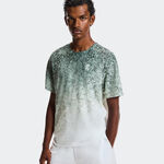 V&ecirc;tements de tennis On On Court-T Fade T-shirt Hommes-vert, blanc