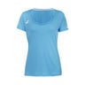 Play Cap Sleeve T-shirt Filles-Bleu,Blanc