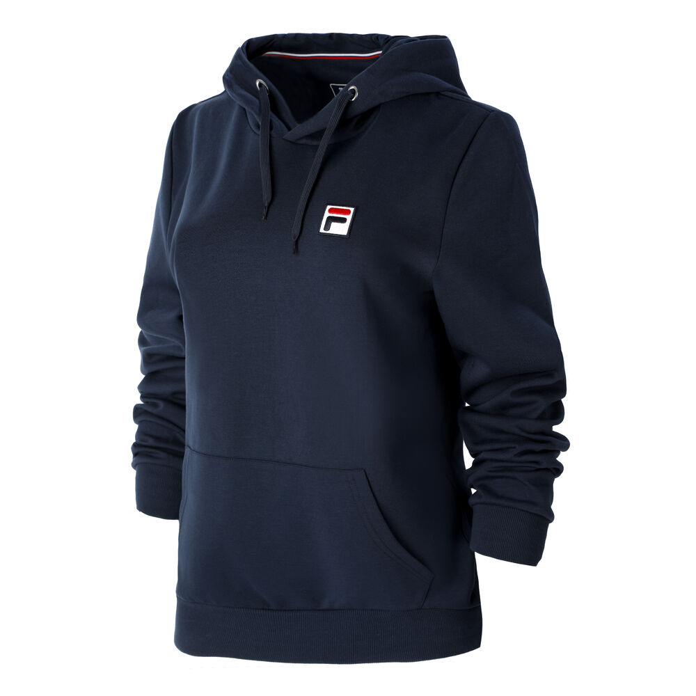 Fila Edward Sweat à Capuche Femmes - Bleu Foncé , Blanc
