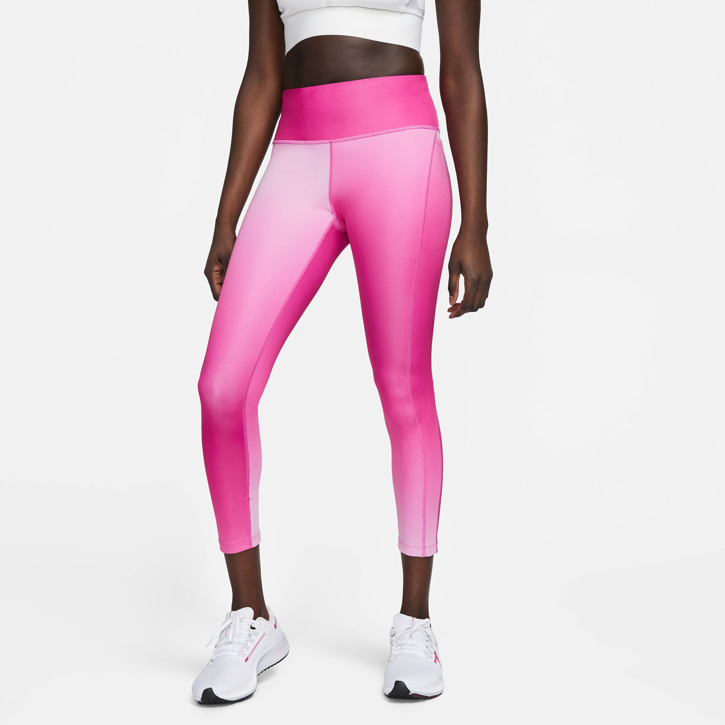 Neon pink nike leggings hotsell