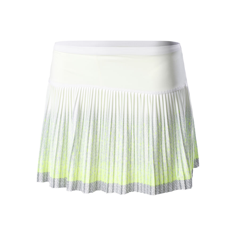 Lucky in Love Long Ombre Pleated Jupe Femmes - Blanc , Multicouleur