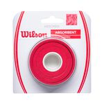 Surgrips Wilson WILSON DRY OVERGRIP 3 PACK RED