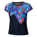 Vêtements BIDI BADU BIDI BADU Spike T-shirt Femmes-Bleu Foncé,Multicouleur