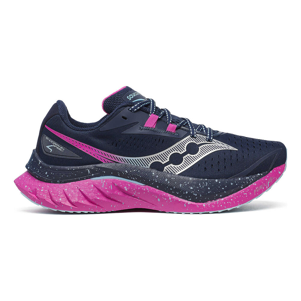 Saucony Endorphin Speed 4 Chaussure De Compétition Femmes-Pink,Bleu Foncé