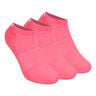 Chaussettes De Tennis Pack De 3-Pink,Blanc