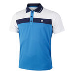 Vêtements K-Swiss K-Swiss Core Team Block Polo Hommes-Bleu Foncé,Blanc