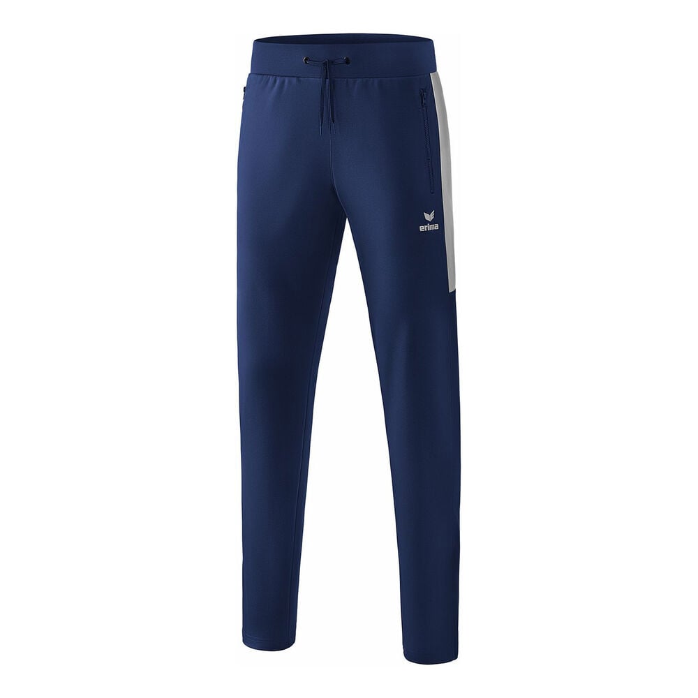 Erima Squad Pantalon Survêtement Hommes - Bleu Foncé , Gris Clair