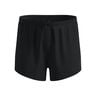 Zeroweight 3in Split Short de running Hommes-noir