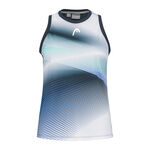 V&ecirc;tements HEAD HEAD Performance D&eacute;bardeur tank top Femmes - bleu fonc&eacute;, blanc
