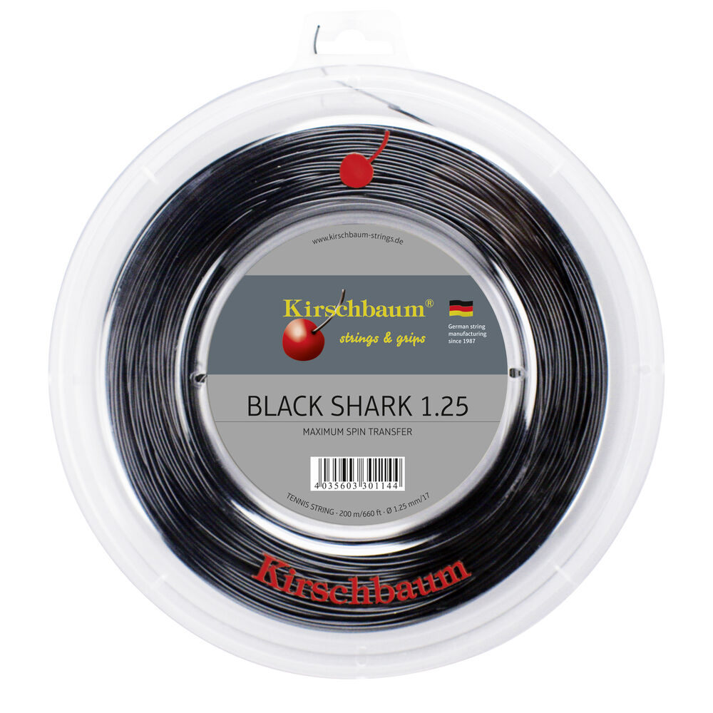 Kirschbaum Shark Bobine Cordage 200m - Noir