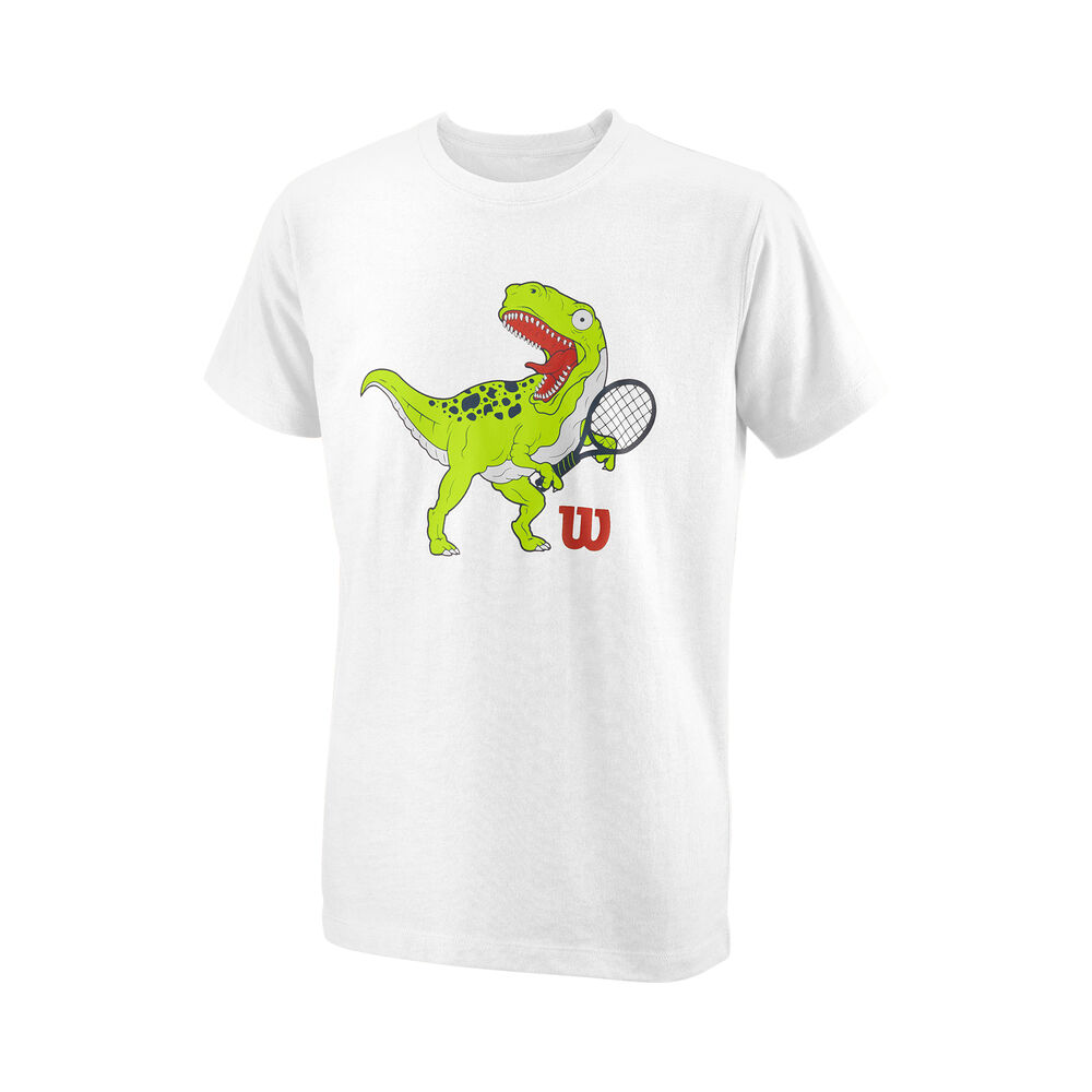 Wilson Trex Tech T-shirt Garçons - Blanc , Vert