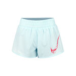 V&ecirc;tements Nike Nike Dri-Fit One Swoosh Short De Running Femmes-Bleu Clair