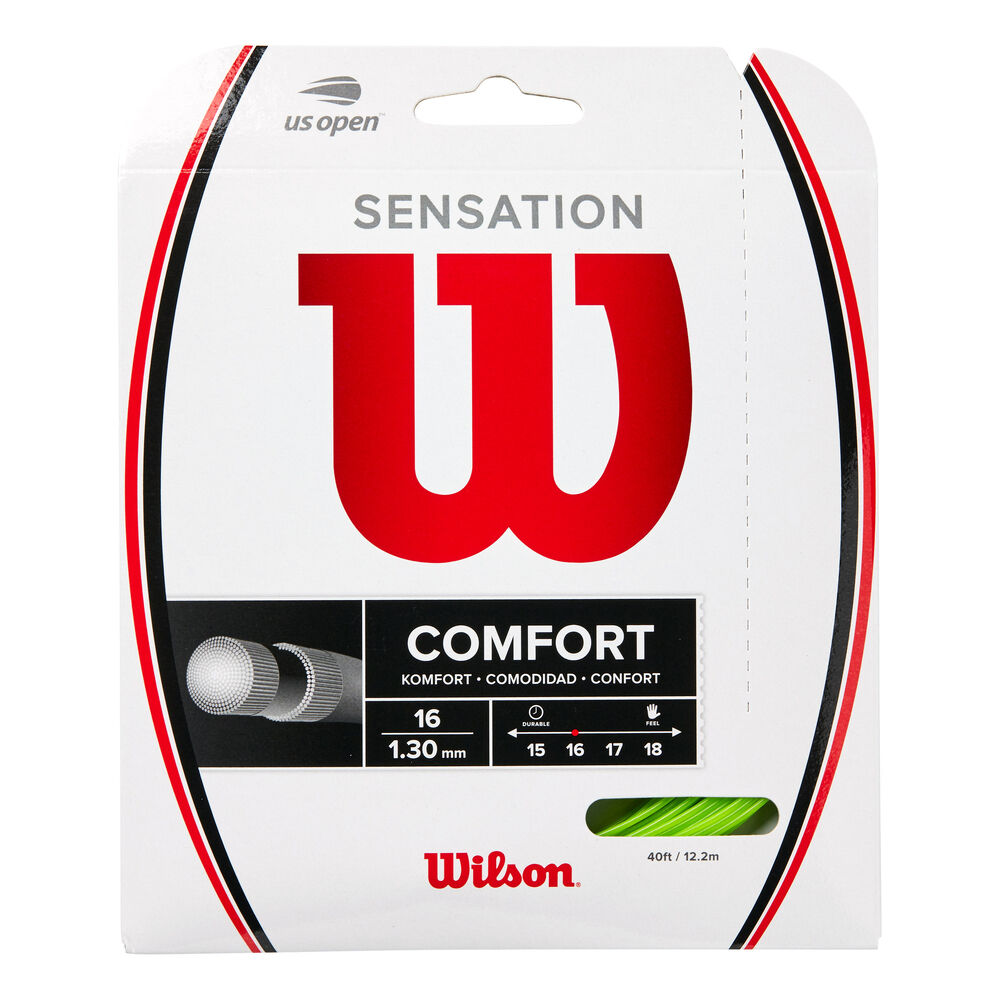 Wilson Sensation 16 12m Cordage En Garniture - Vert Fluo