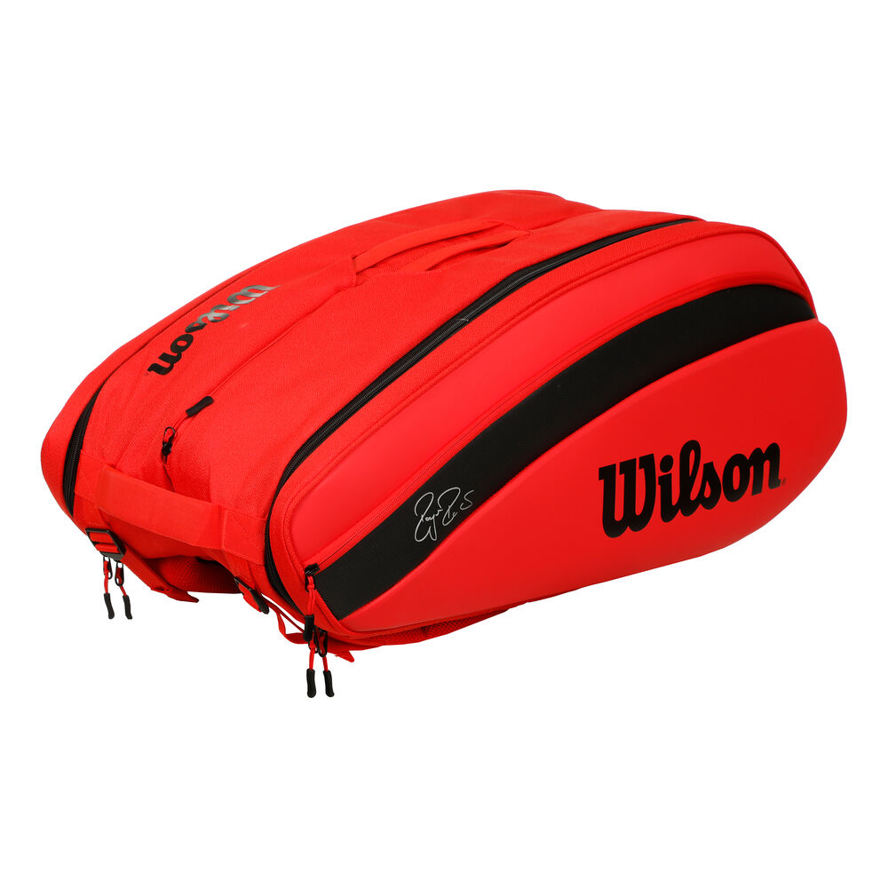 Wilson Roger Federer DNA Housse De Raquette Lot De 12 - Rouge , Noir