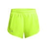 Fly By Short De Running Femmes-Jaunes Fluo