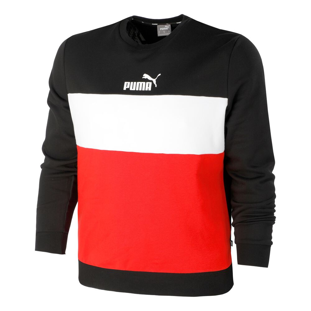 Puma Essential Colorblock T-shirt Hommes - Noir , Rouge