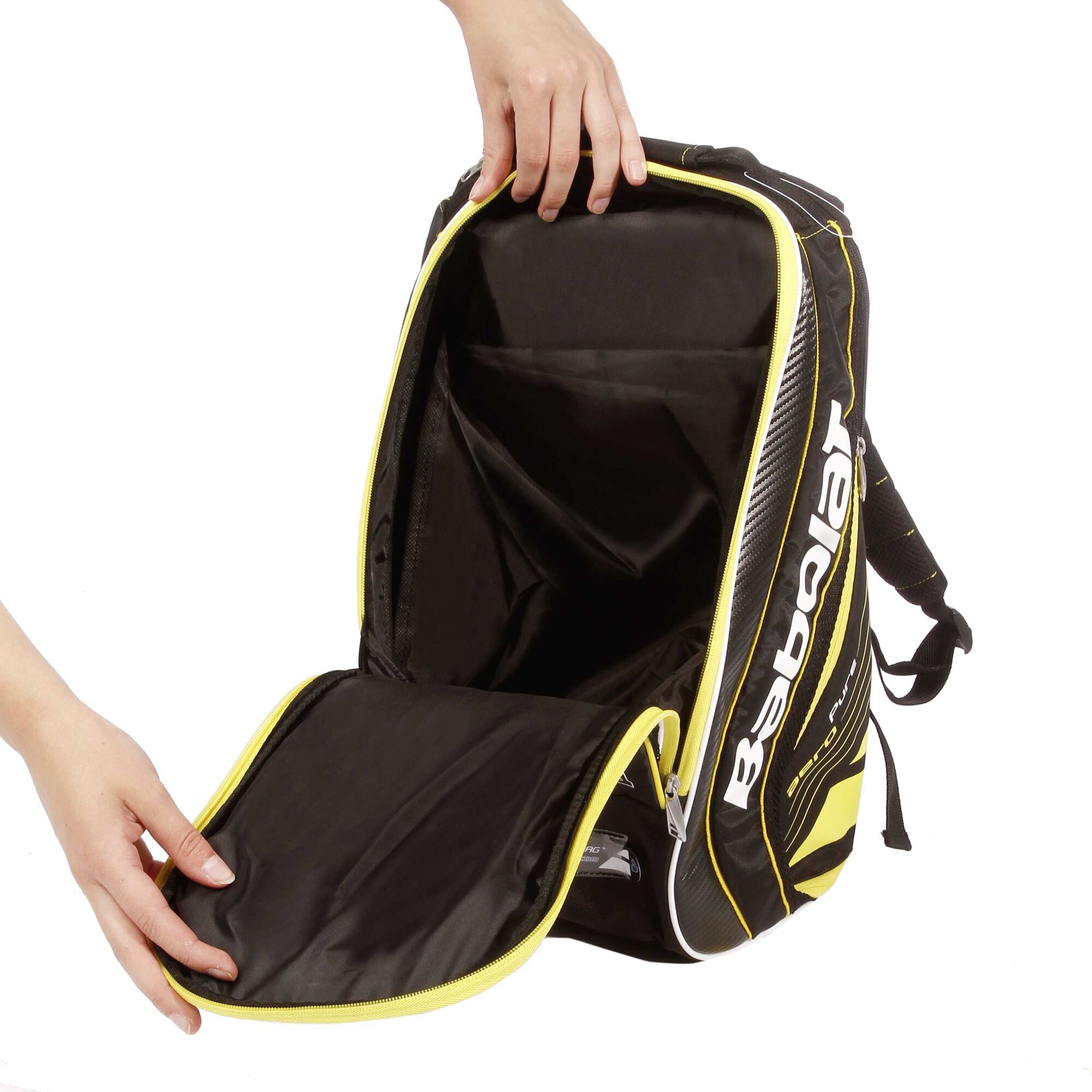 Babolat Pure Aero Backpack Sac A Dos Noir Jaune Acheter En Ligne Tennis Point