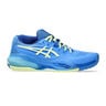 Gel-Resolution X Chaussures Toutes Surfaces Femmes-Bleu,Jaune Lemon