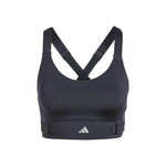 V&ecirc;tements adidas adidas FastImpact Luxe Run High-Support Soutien-gorge Sport Femmes-Noir