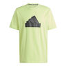 Future Icon Badge of Sport T-shirt Hommes - jaune lemon, noir