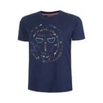 V&ecirc;tements BIDI BADU BIDI BADU Baszon Lifestyle T-shirt Gar&ccedil;ons - bleu fonc&eacute;, multicouleur