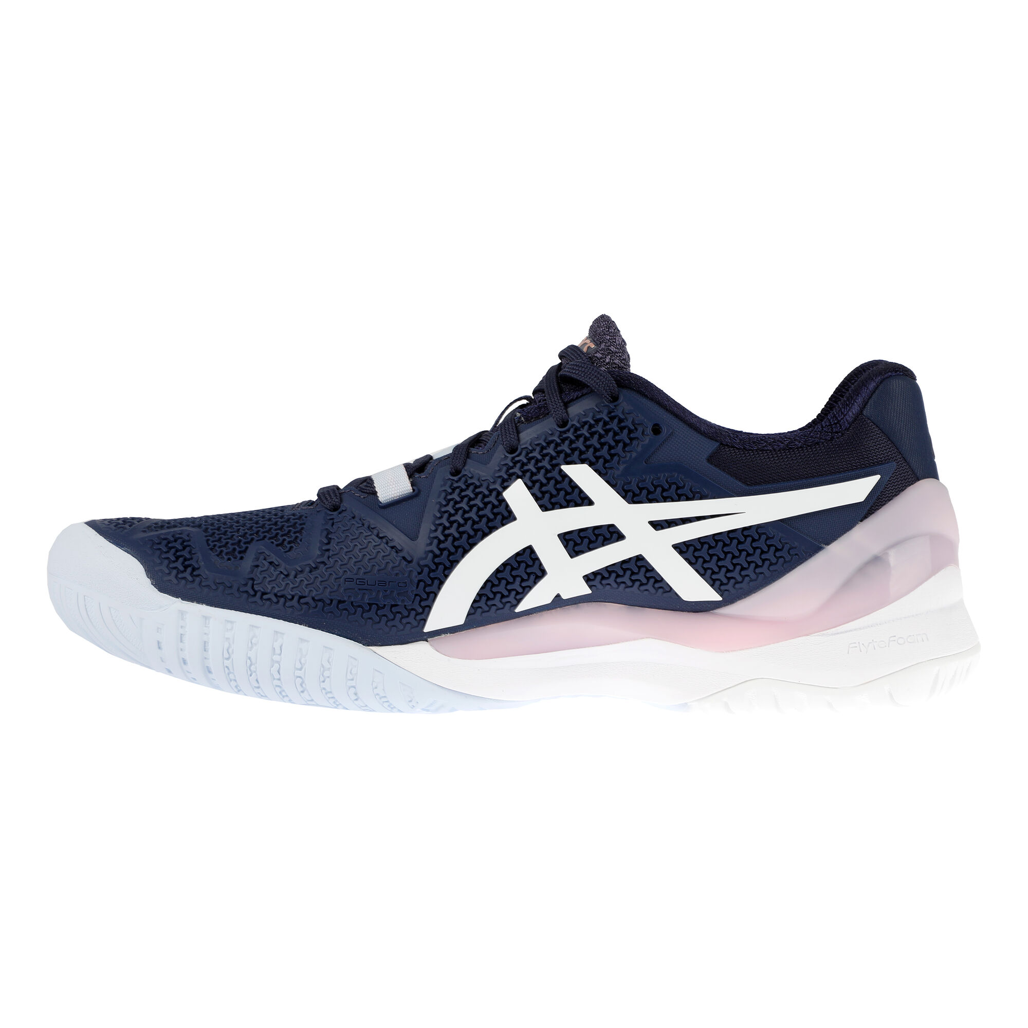 asics rose bleu