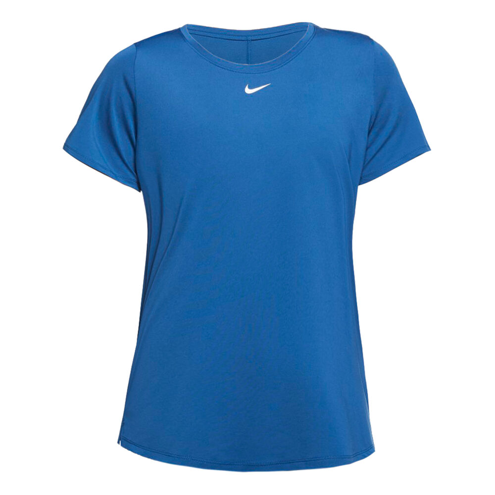 Nike Dri-Fit One Standard Fit T-shirt Femmes - Bleu