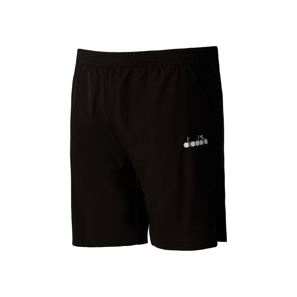 Diadora Easy Shorts Hommes - Noir , Blanc