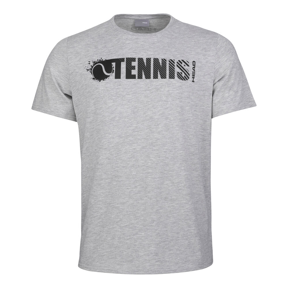 HEAD Font T-shirt Hommes - Gris Clair , Noir