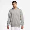 Club Bb Full-Zip Gilet En Coton Hommes-Gris